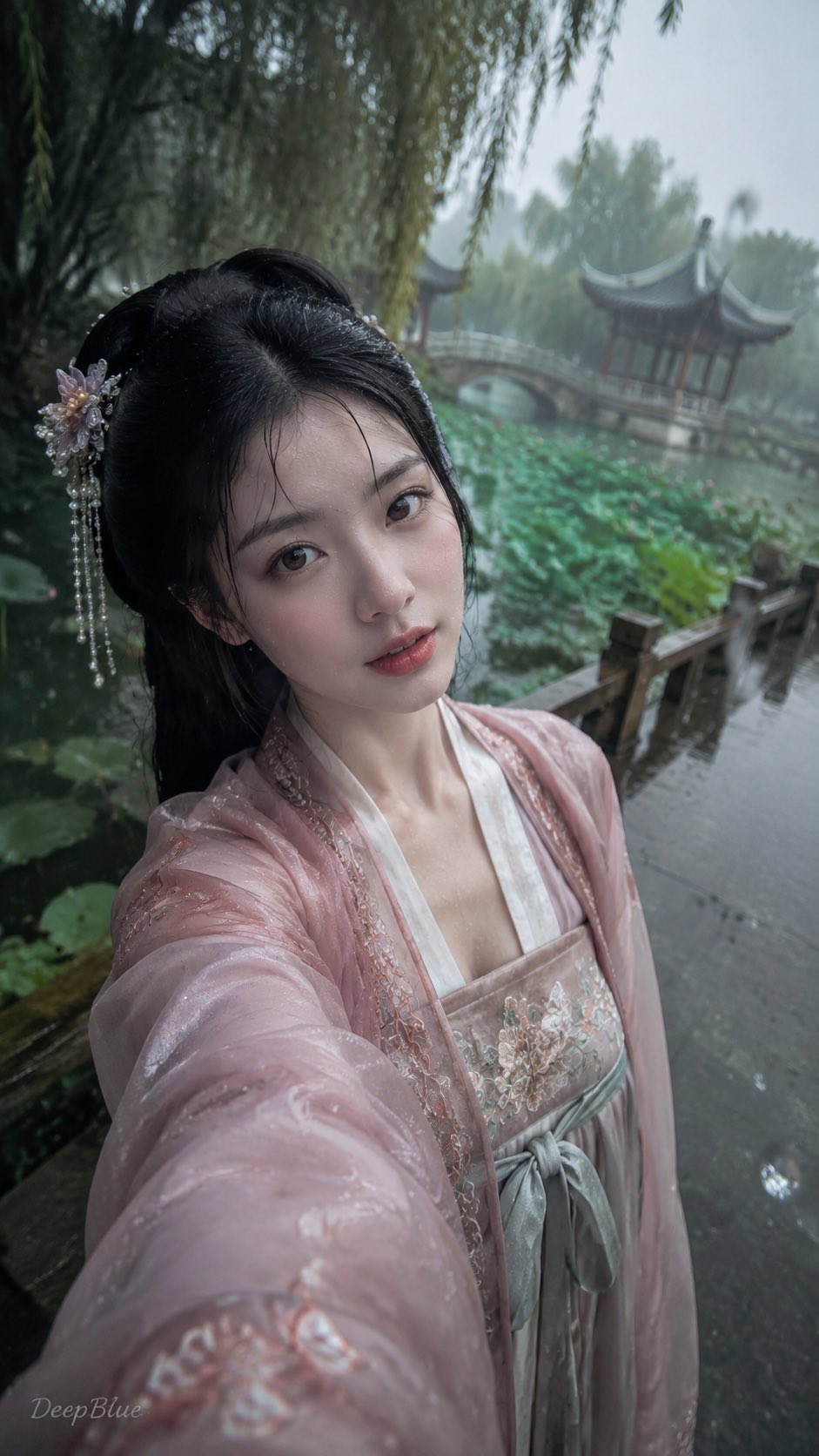 Strolling in the rain~