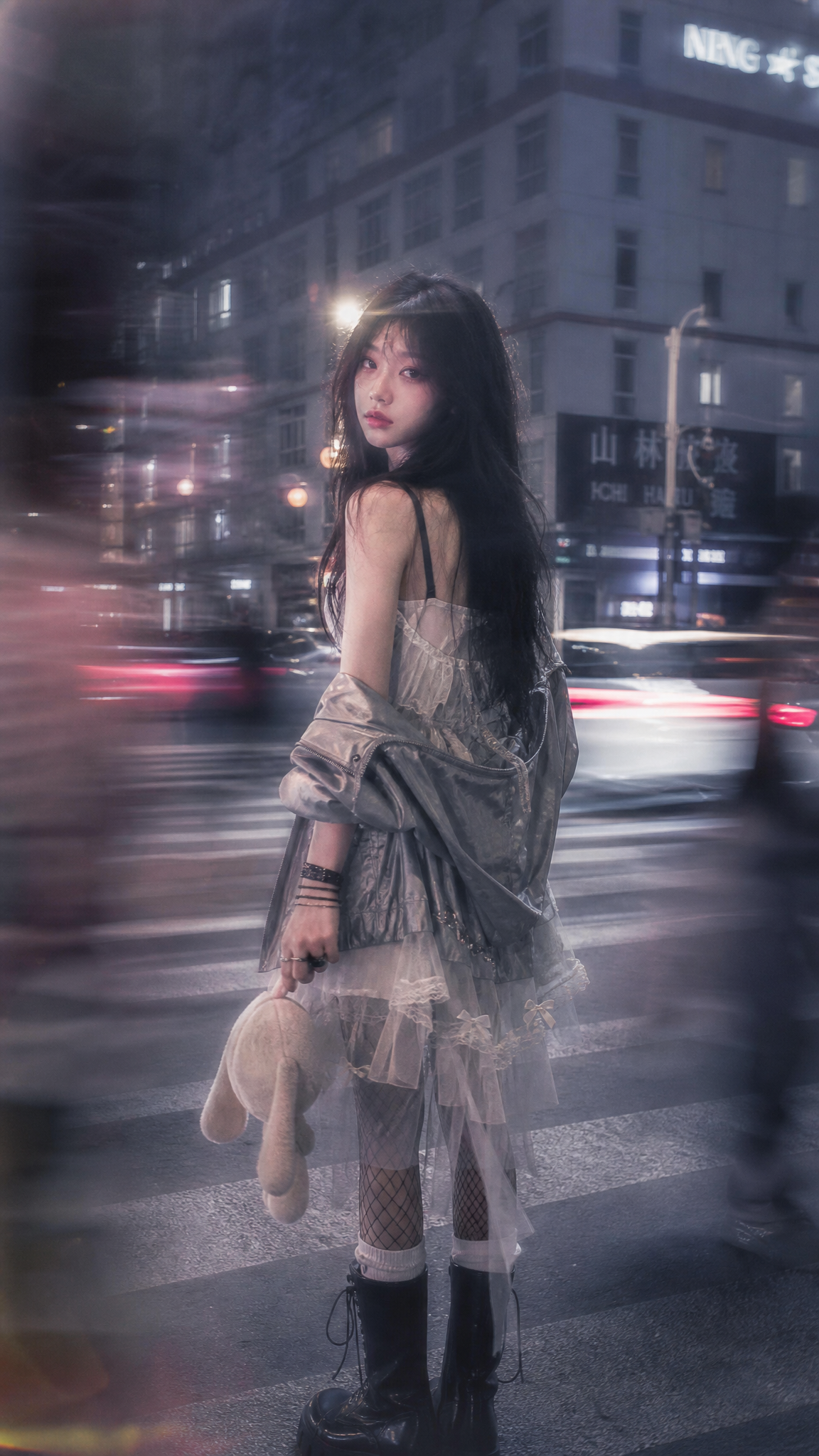Cinematic woman