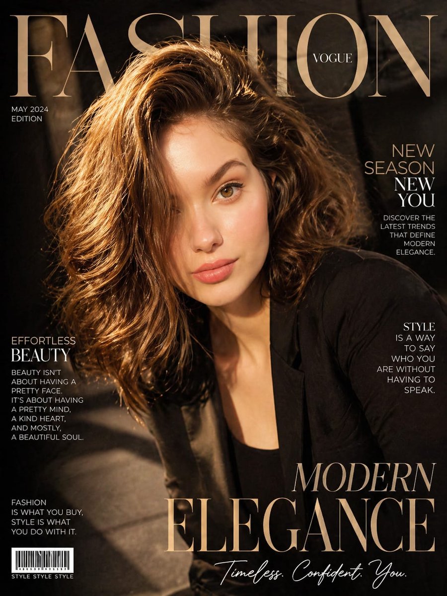 Female realistic cover warm urban elegant