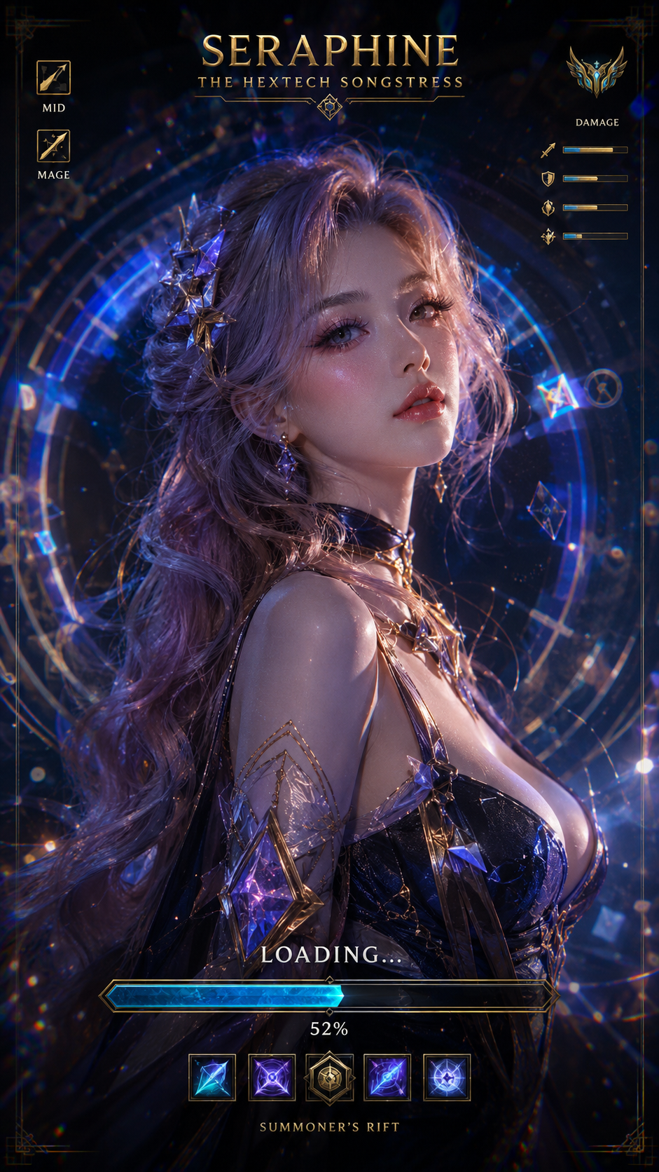 Cinematic woman