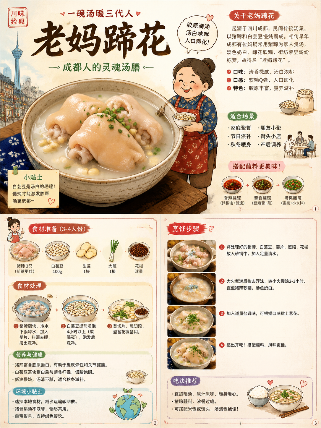Food Name: {Mom's Pig Trotter Soup}