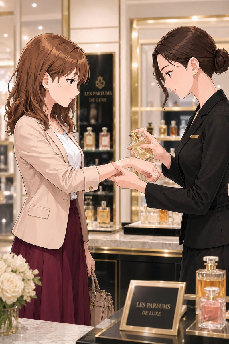 Female Anime Realistic Warm Elegant