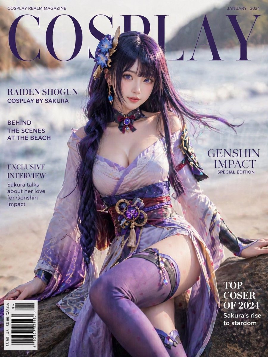 Genshin female cover realistic cherry blossoms high-end