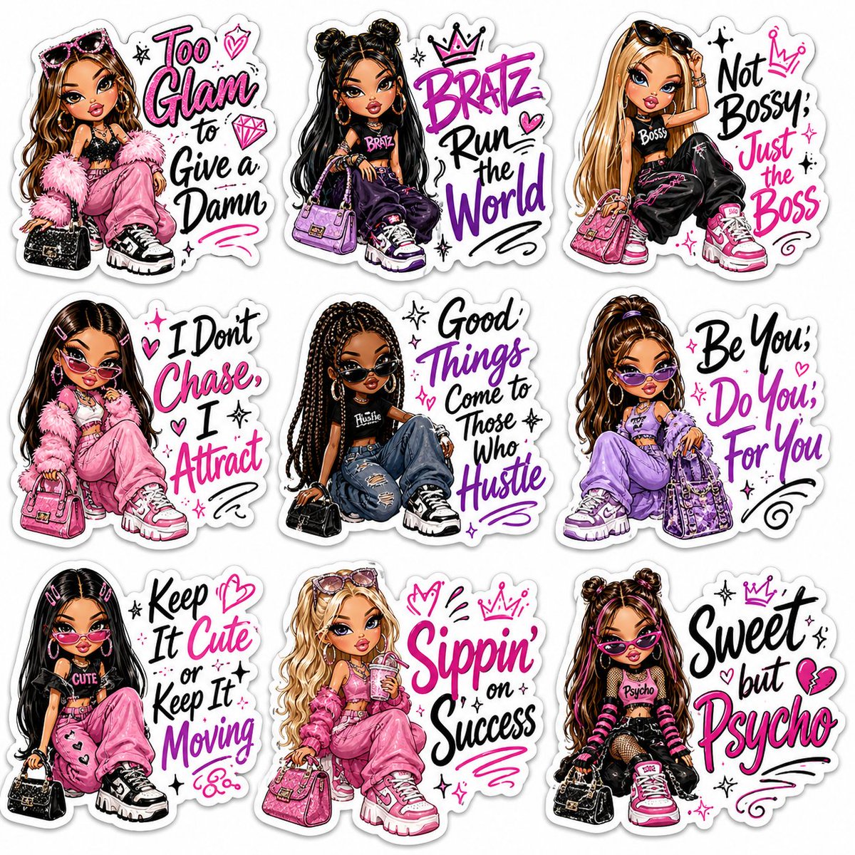 Premium stickers