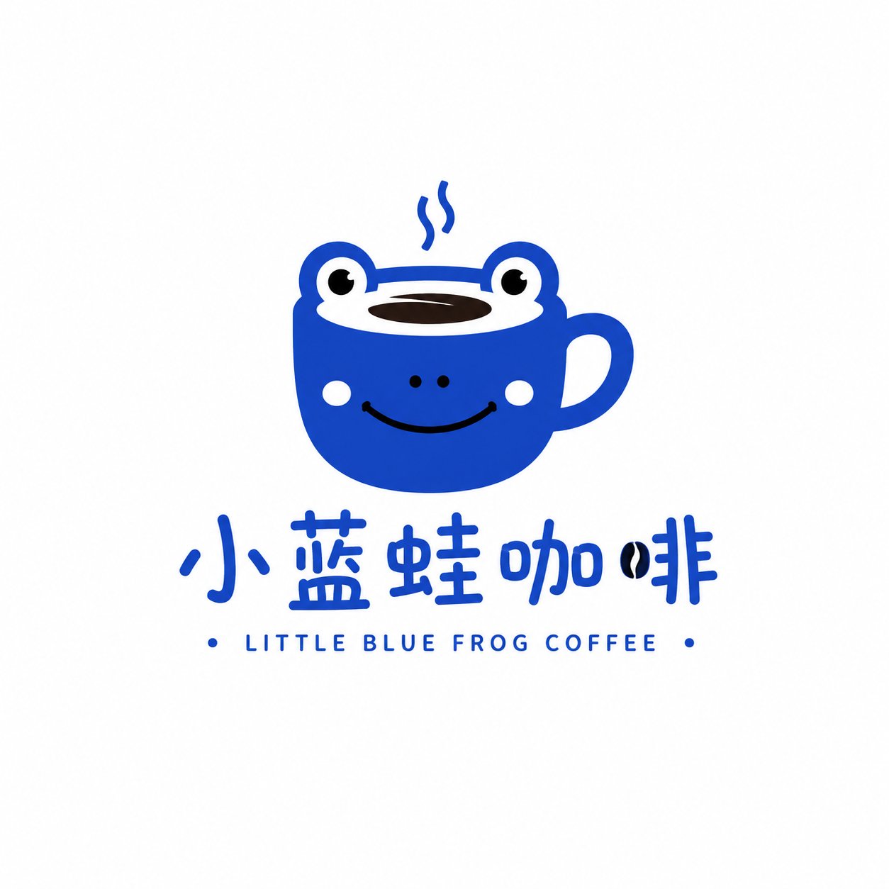 Minimal cute symbol style brand logo prompt.