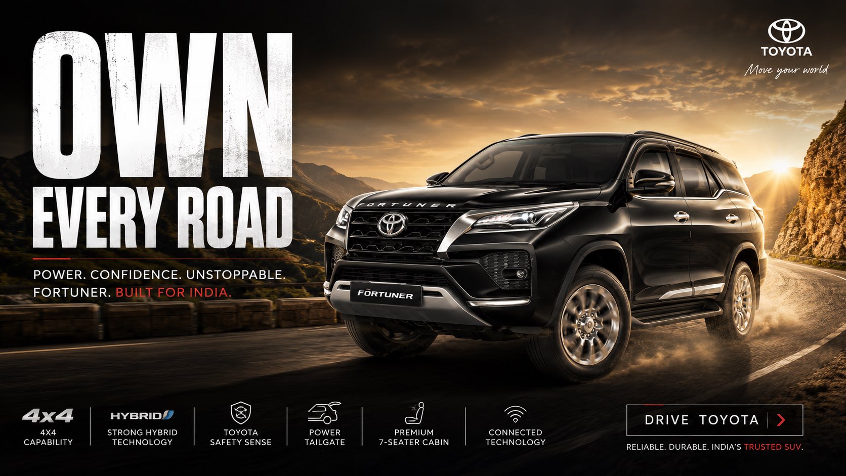 Maruti Suzuki high-end car social media advertising instructions