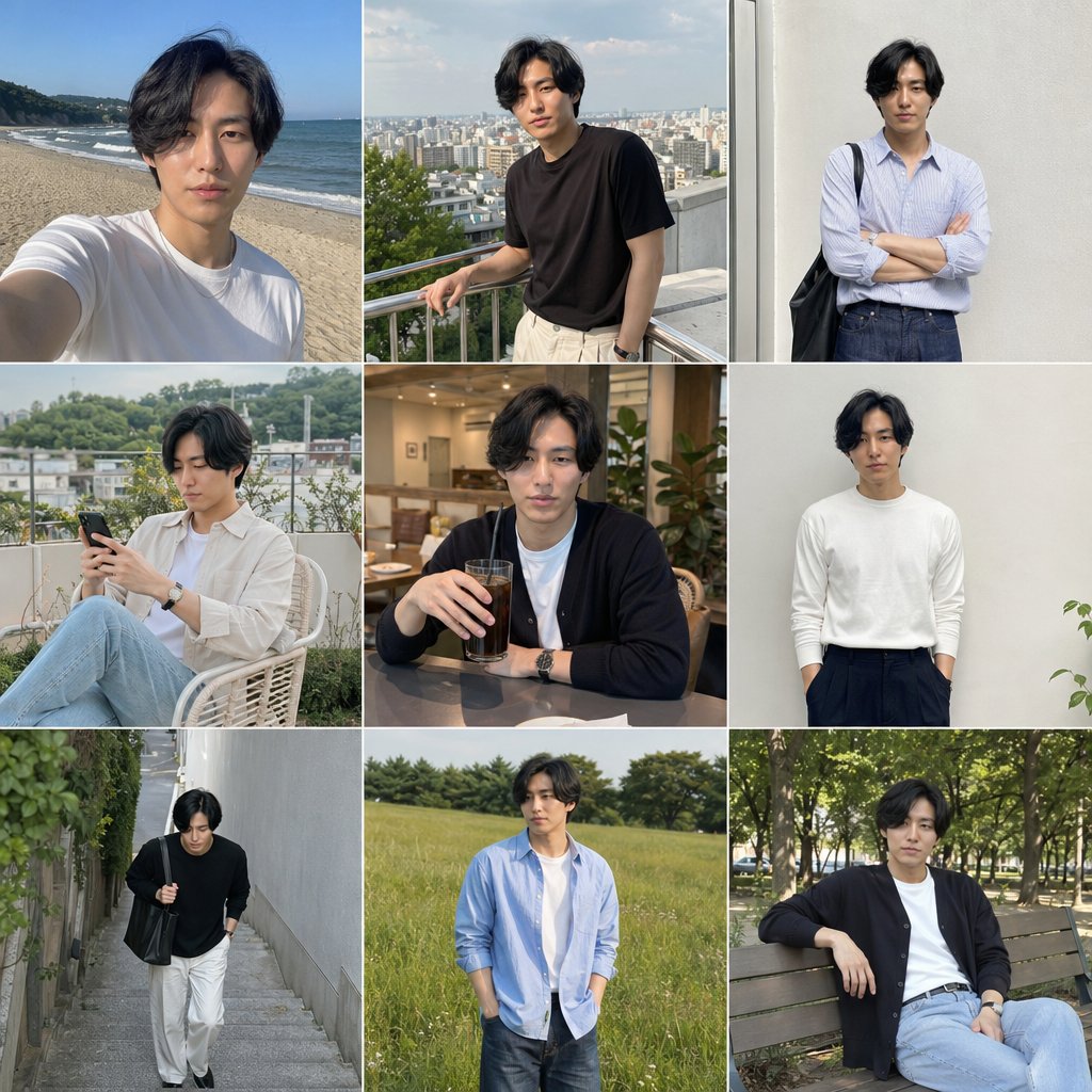 9 Men's Fashion Collage
