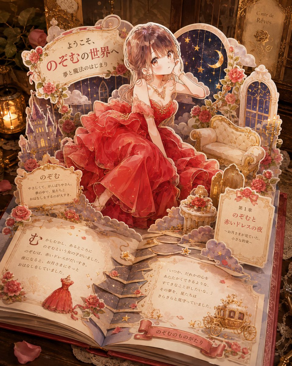Personalized 3D Pop-up Storybook
