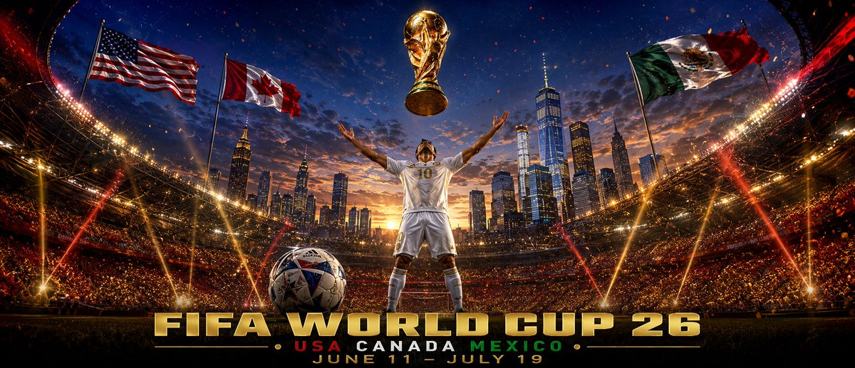 2026 World Cup Cinematic Sports Poster