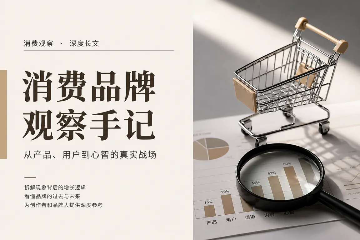 Official Account Cover Visual Director · In-Depth Long-Form Cover Consumer Brand Observation Long-Form Cover