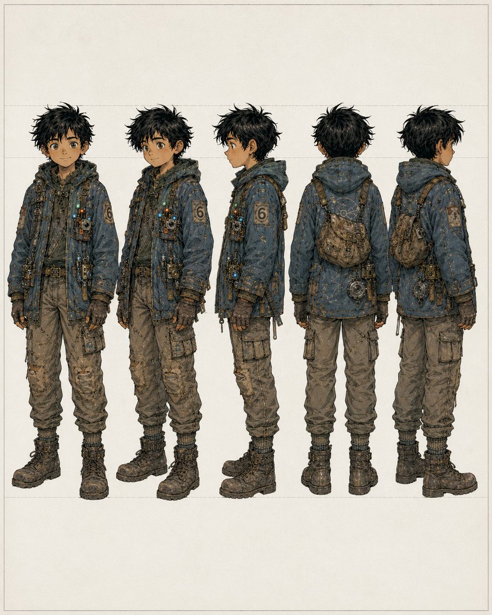 Male Anime Minimalist