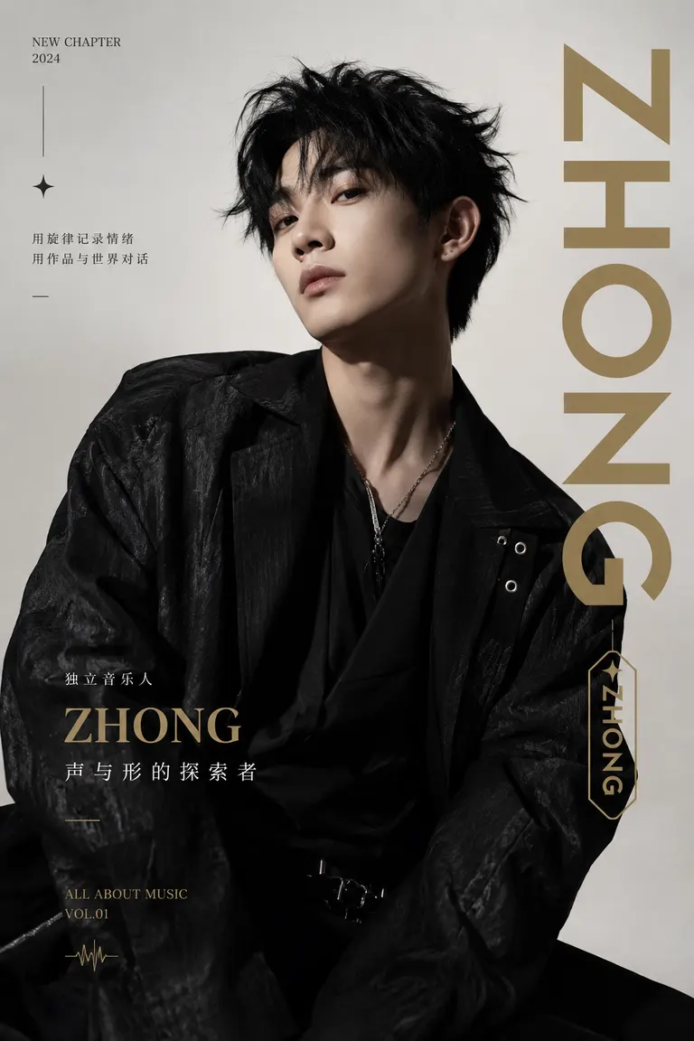 Portrait Photography and Character Consistency Visual Director · Character Poster Musician Promotional Portrait