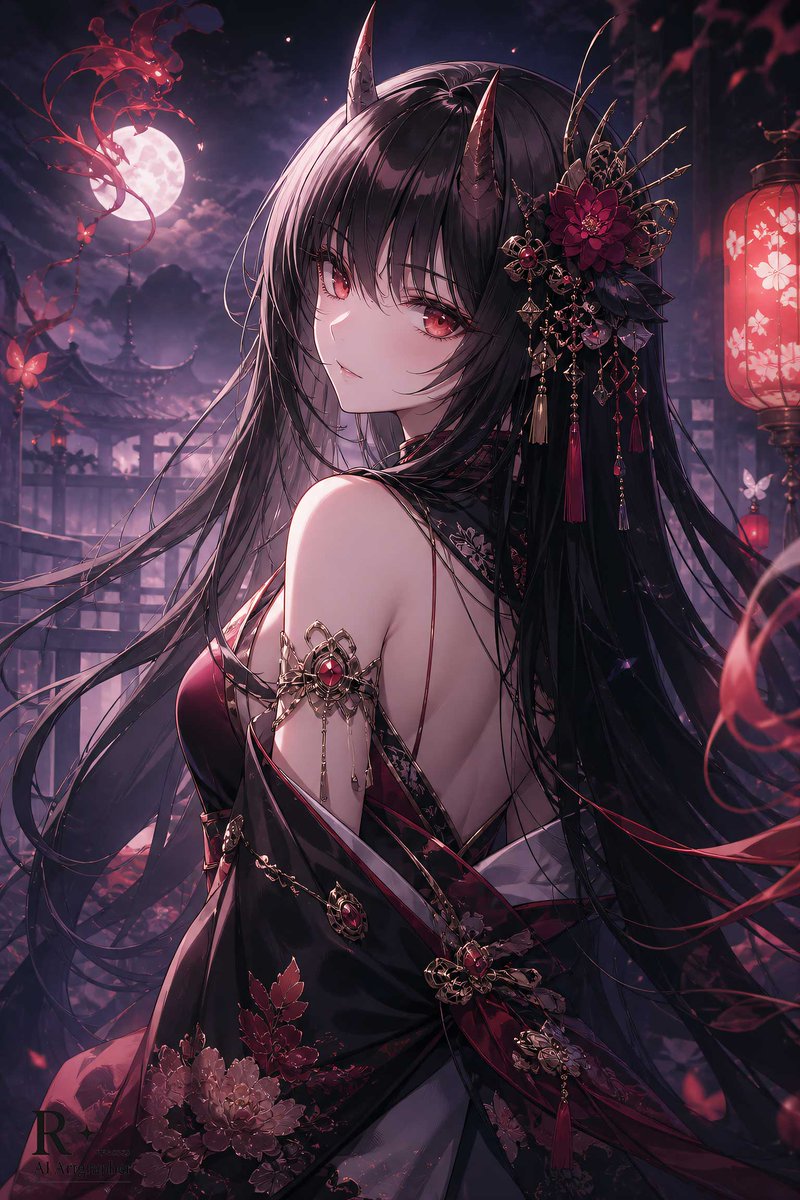 Girl anime dreamy