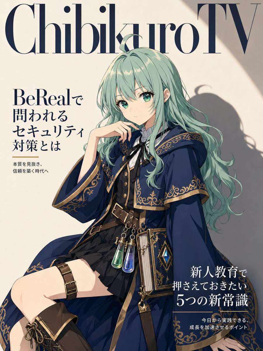 Portrait anime cover dark studio high-end