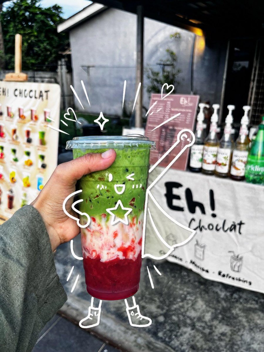 Realistic food, doodles, street, dark, cute