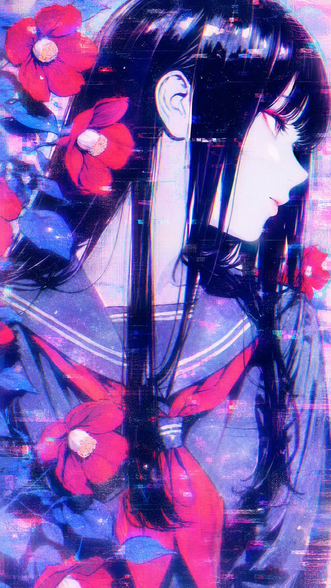 Character illustration, dreamy, futuristic, cute.