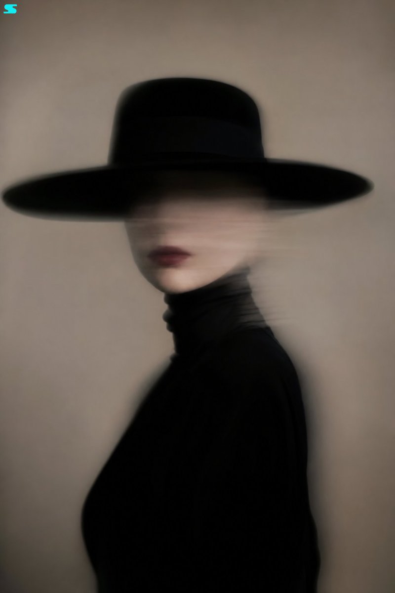 Portrait minimalist realistic dreamy elegant