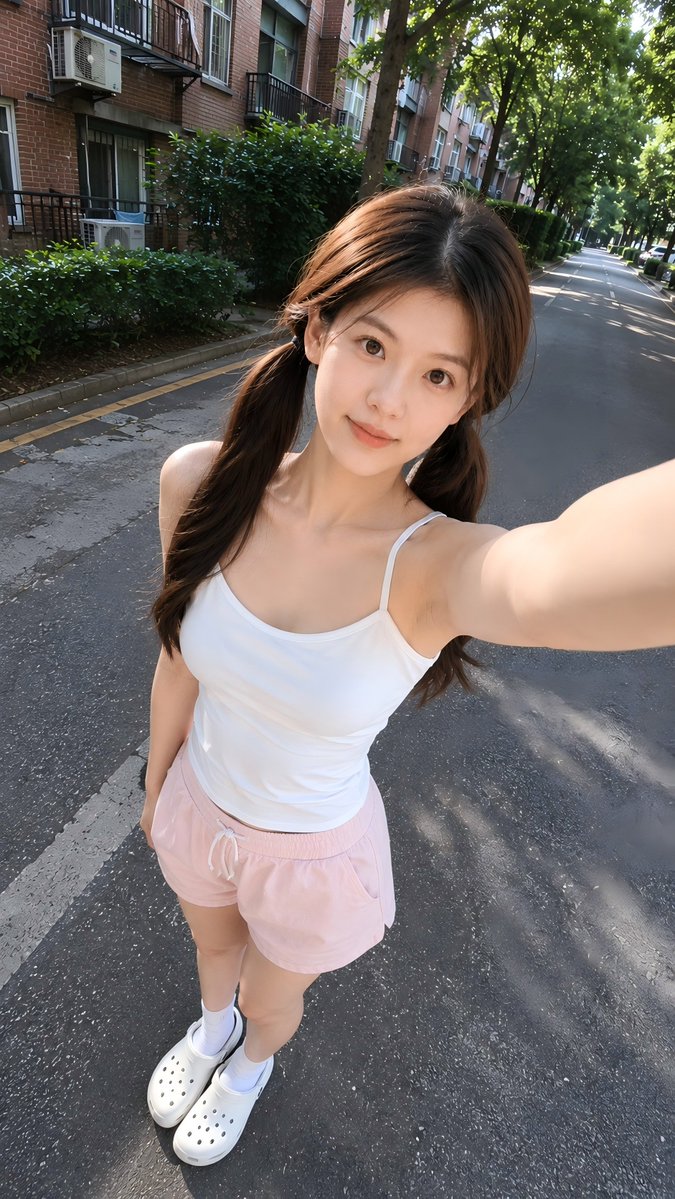 Portrait anime 3D street
