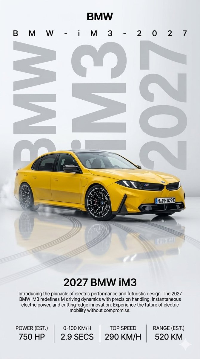 Car poster brand future