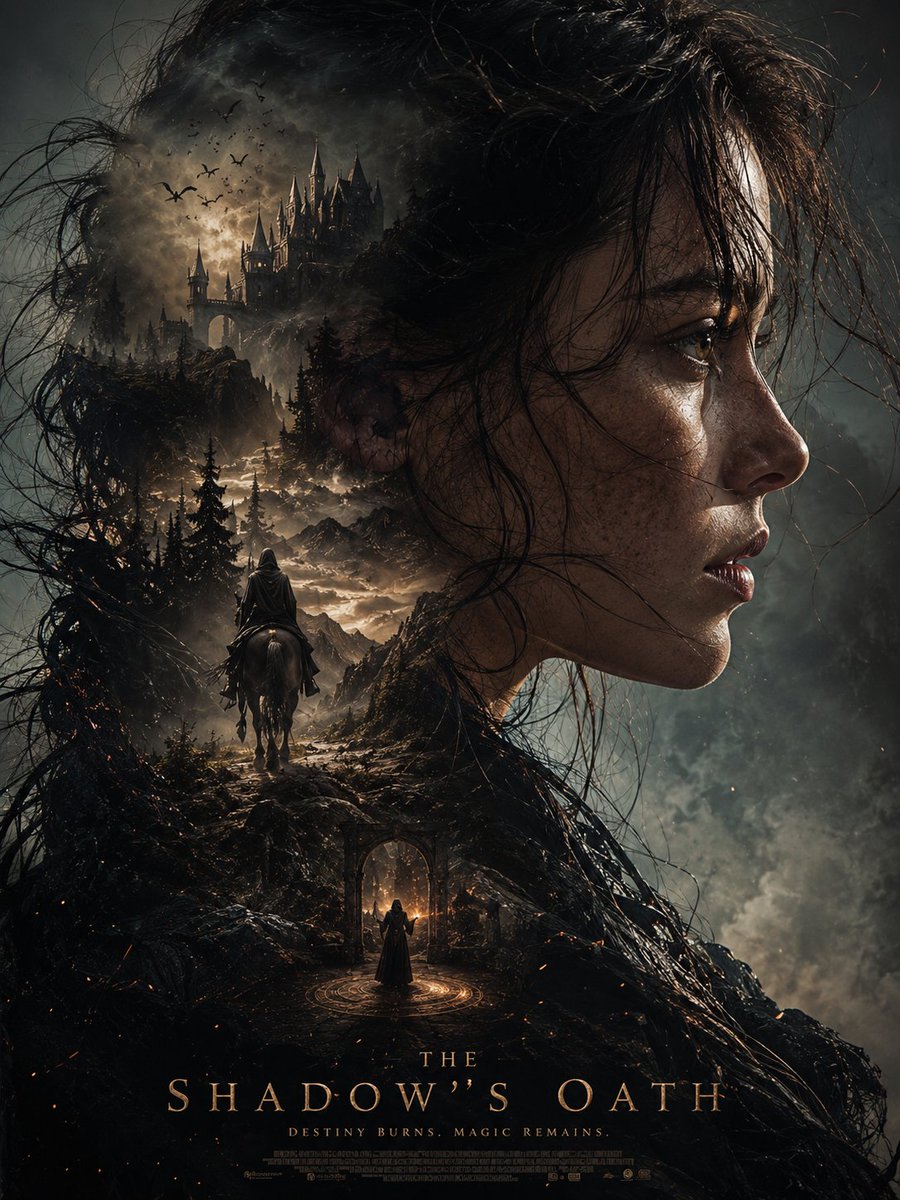 Portrait Cinematic Realistic Dark Atmosphere
