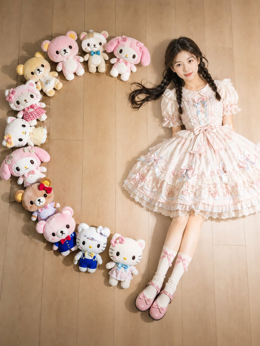 Portrait realistic warm dreamy cute